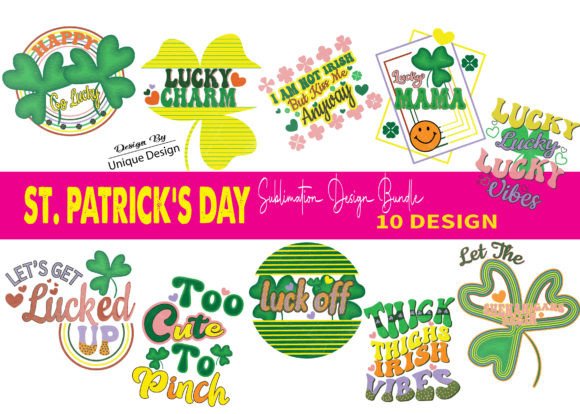 Download St. Patrick's Day Sublimation Bundle - St. patrick's day sublimation Collection