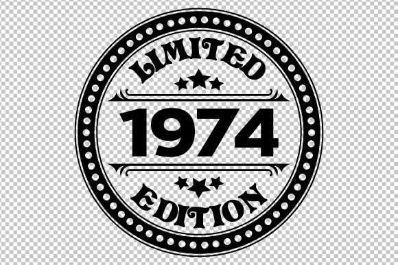 Download Limited Edition 1974 SVG EPS PNG - 1974 Collection