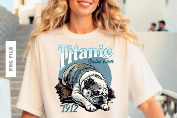 Download Titanic Swim Team 1912 T-shirt Design - 1912 Collection