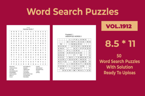 Download Word Search Puzzles Vol 1912 - Premium Resources